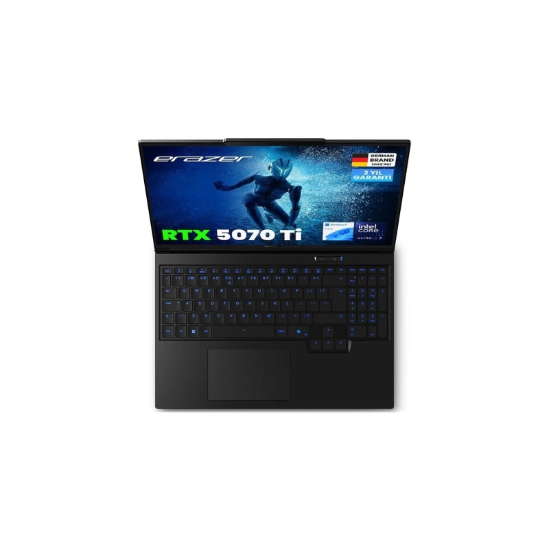 Erazer Major 16 X1 MD62735 Intel Ultra 9 275HX 32GB 2TB SSD RTX5070Ti 16 300Hz QHD+ Windows 11 Oyuncu Laptop