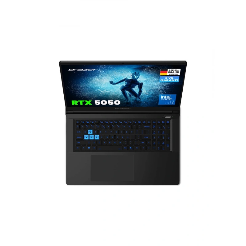 Erazer Scout 17 E1 MD600006-R32 Intel Ultra 5 210H 32GB Ram 1TB SSD RTX5050 17 144H FHD IPS Freedos Oyuncu Laptop