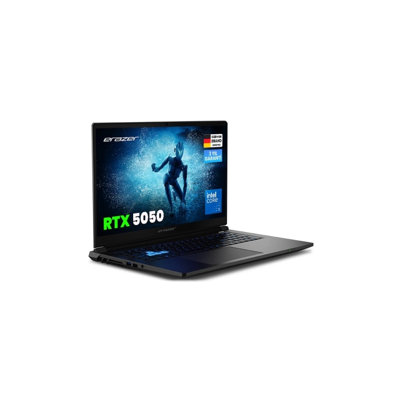 Erazer Scout 17 E1 MD600006-R32 Intel Ultra 5 210H 32GB Ram 1TB SSD RTX5050 17 144H FHD IPS Freedos Oyuncu Laptop