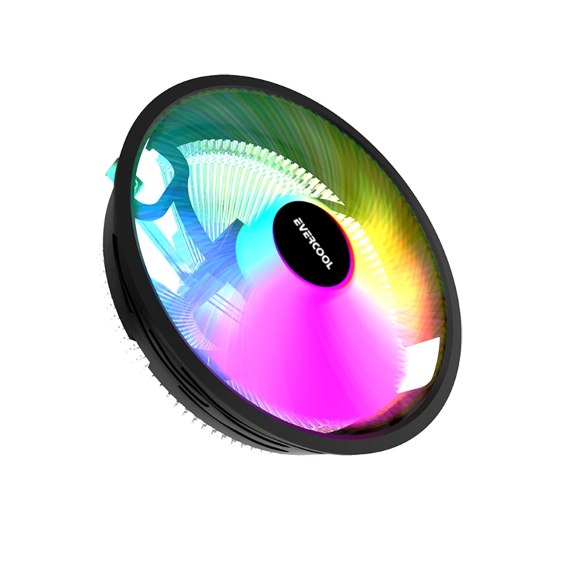 EVERCOOL CS-02 RAINBOW 3PİN 12CM LGA1700P
