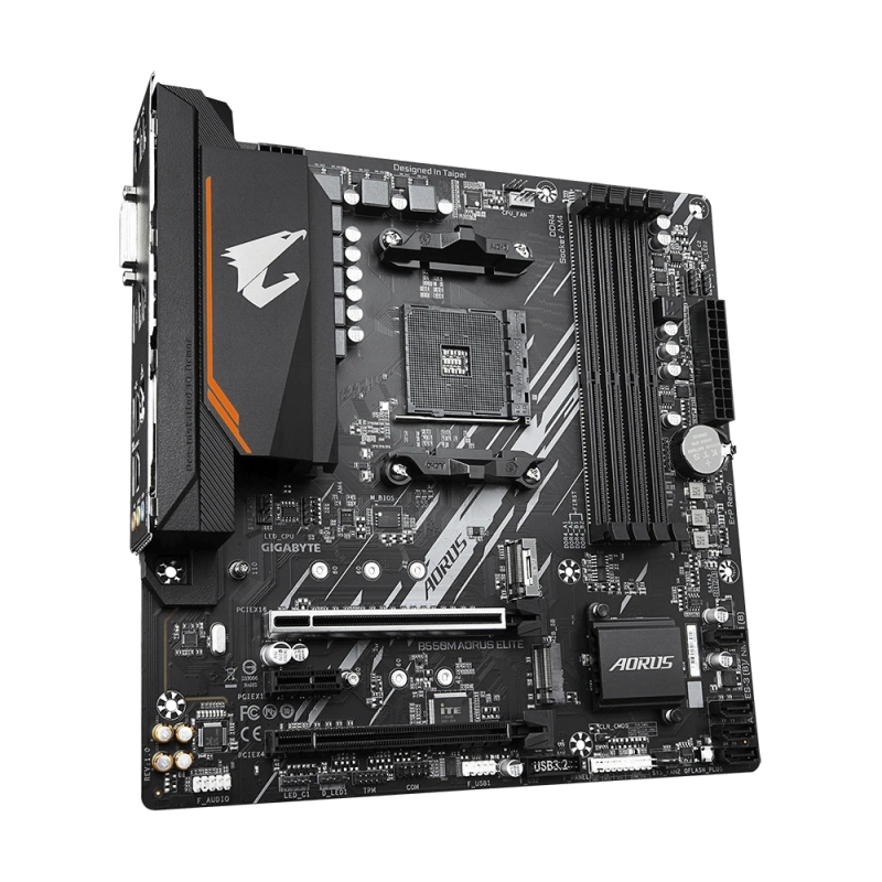 GIGABYTE B550M-AORUS-ELITE DDR4 4733(OC) HDMI AM4