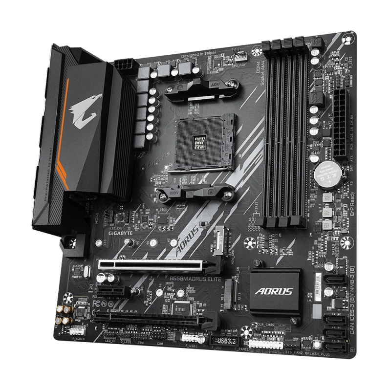 GIGABYTE B550M-AORUS-ELITE DDR4 4733(OC) HDMI AM4