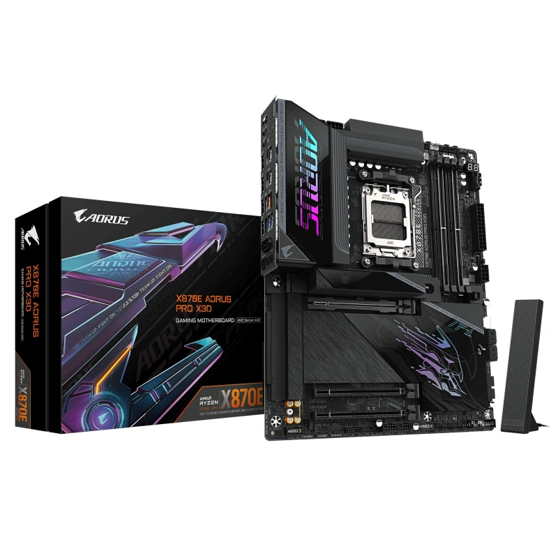 GIGABYTE X870E AORUS PRO X3D DDR5 M.2 HDMI DP ATX AM5
