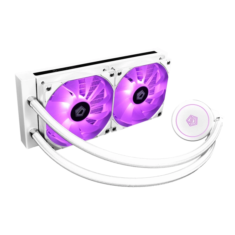 ID-Cooling Auraflow X 240 Snow 4Pin PWM RGB 240mm INTEL/AMD Sıvı Soğutucu