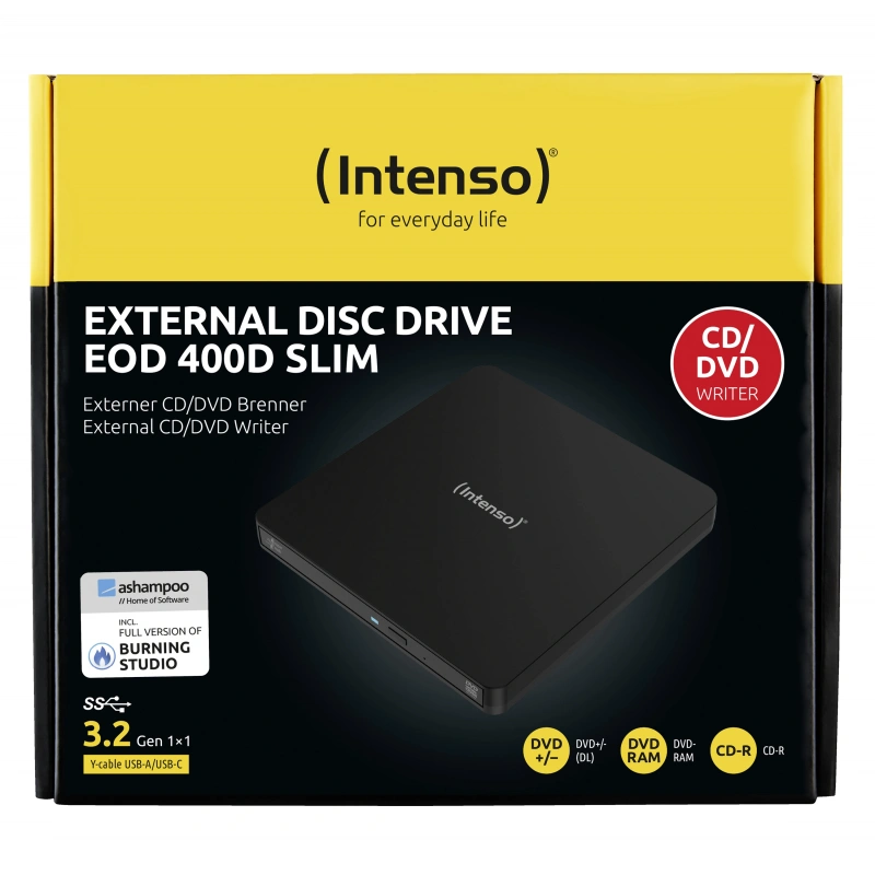 INTENSO 5401400 CD/DVD WRITER EOD 400D