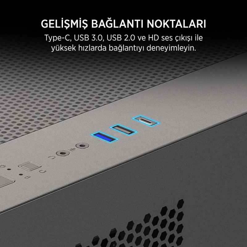 JAMES DONKEY STARK S700 650W SIYAH GAMING KASA