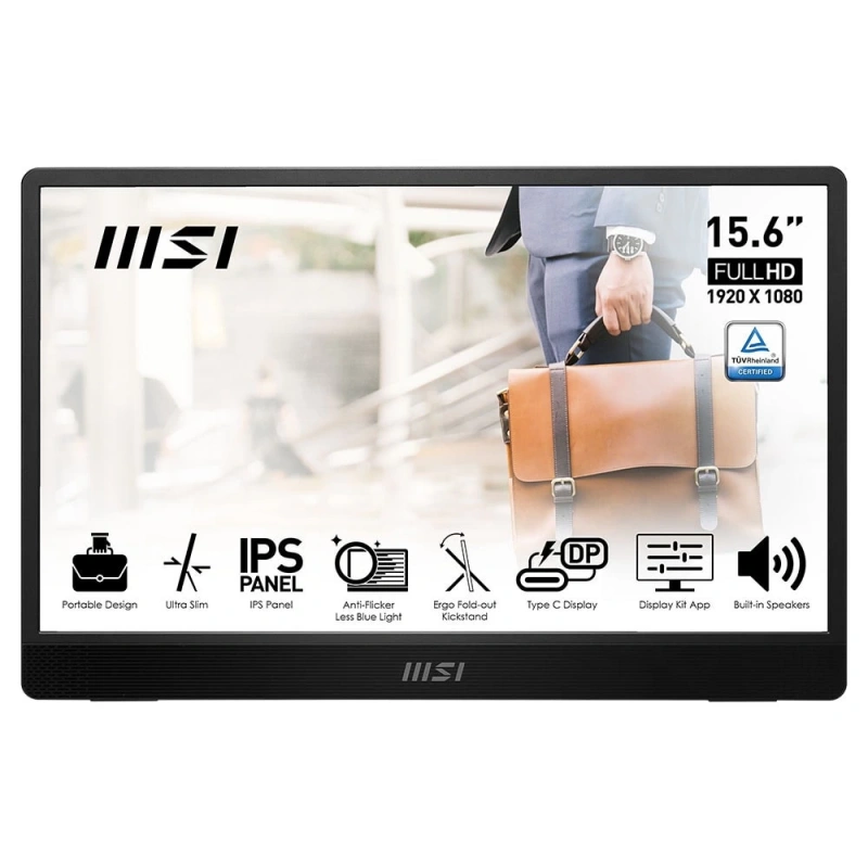 MSI 15.6 PRO MP161 E2U 1920X1080 (FHD) 16:9 FLAT