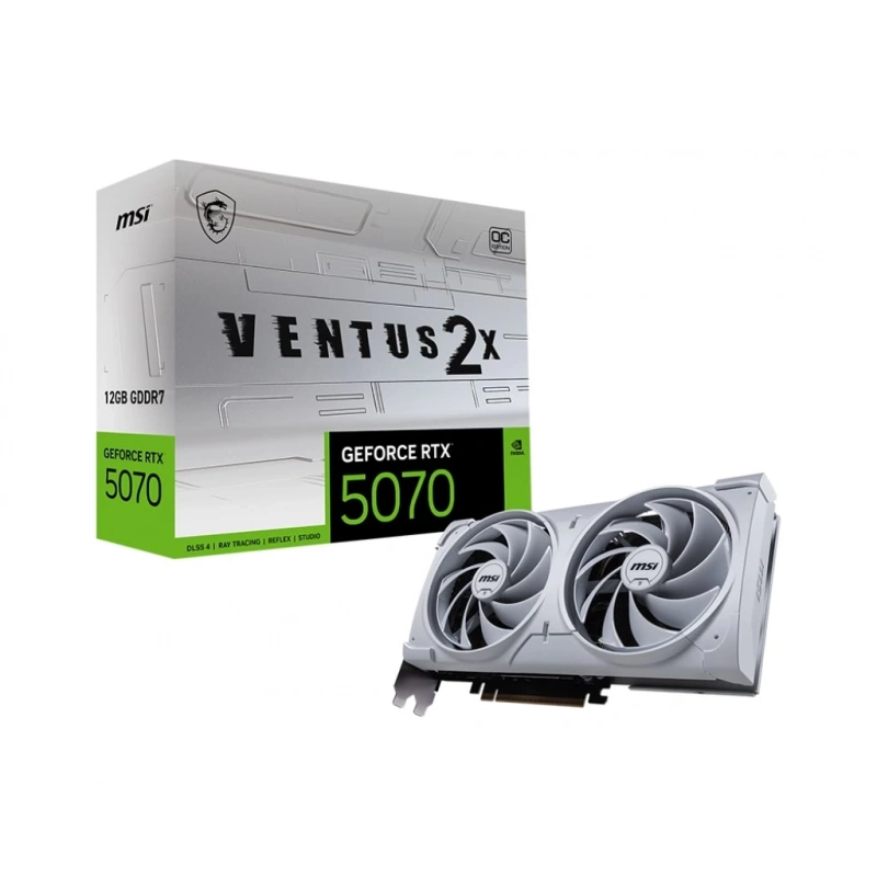 MSI GEFORCE 5070 12G VENTUS 2X OC WHITE 192BIT VGA