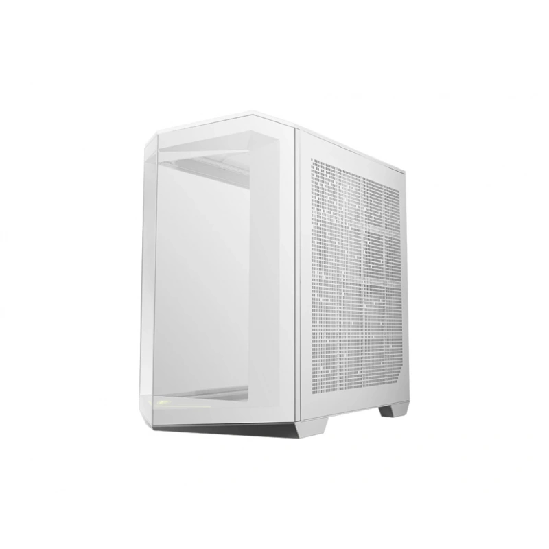 MSI MAG PANO 100R PZ WHITE Temperli Cam 3x120mm 1x120mm ARGB Fan ATX Beyaz Panoramik Gaming Bilgisayar Kasası