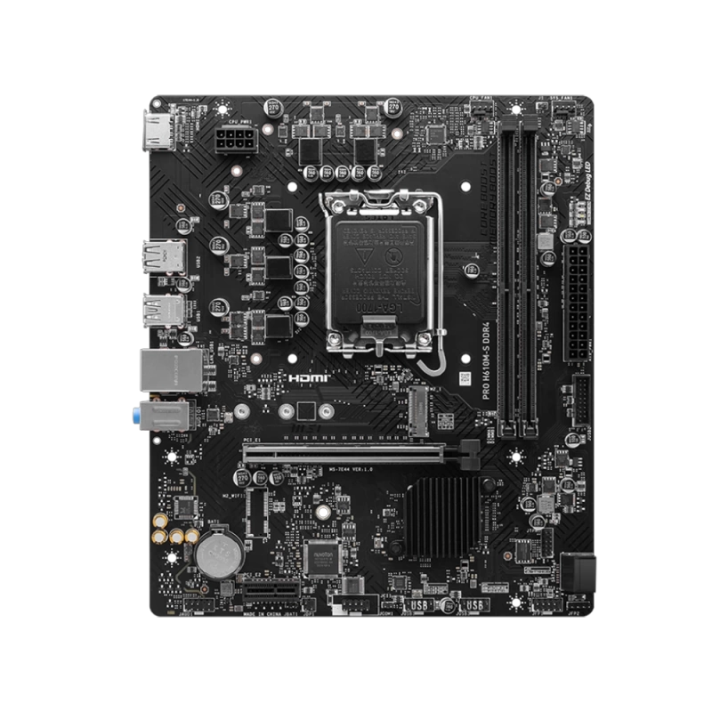 MSI PRO H610M-S DDR4 3200MHz(OC) DDR4 Soket 1700 M.2 HDMI mATX Anakart