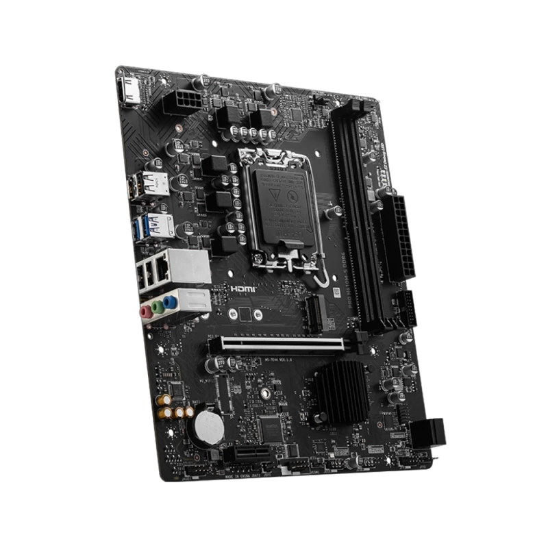 MSI PRO H610M-S DDR4 3200MHz(OC) DDR4 Soket 1700 M.2 HDMI mATX Anakart