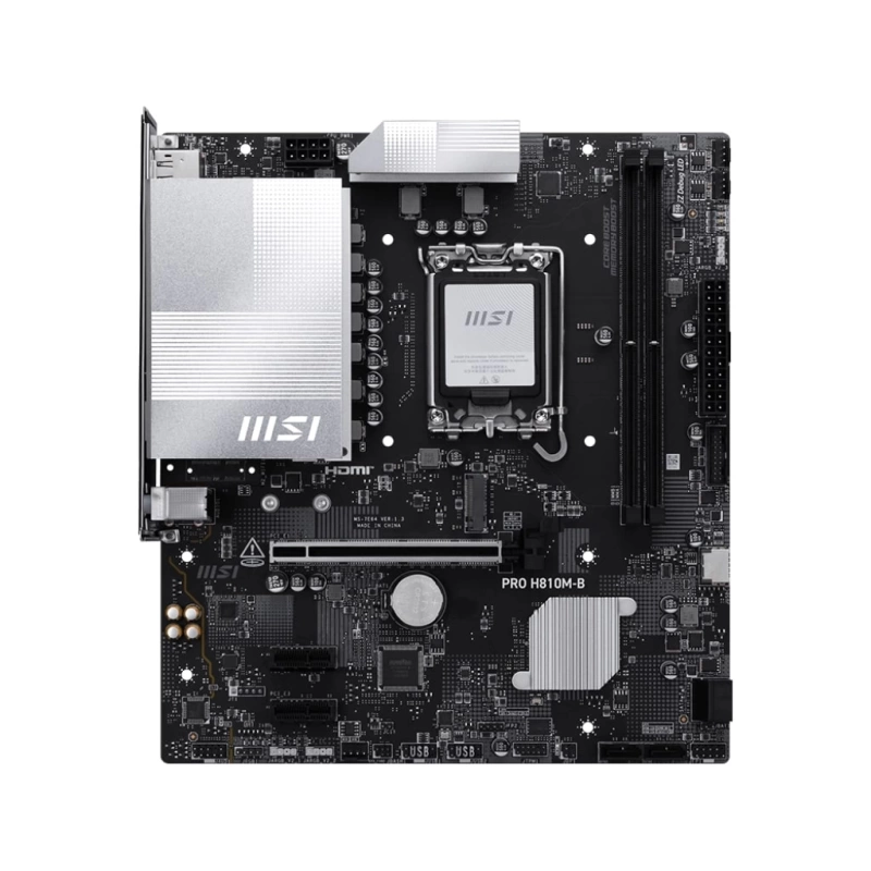 MSI PRO H810M-B DDR5 6400MHz (OC) M.2 mATX 1851P
