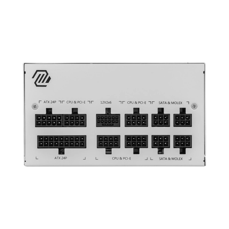 MSI MAG A850GL PCIE5 WHITE 850W 80+ GOLD POWER SUPPLY-BEYAZ