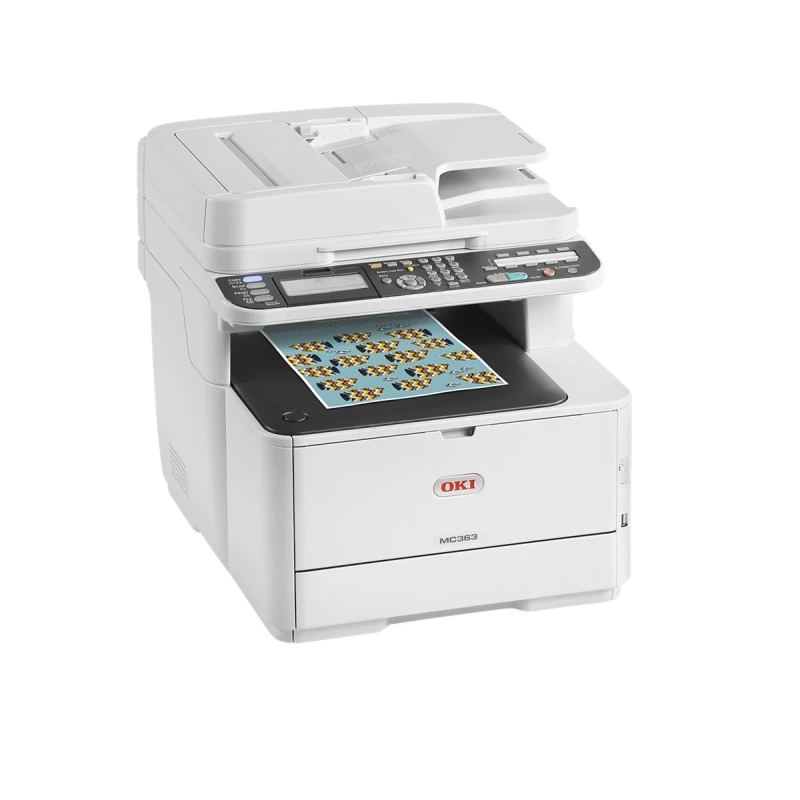 OKI 46403512 MC363DNW A4 ÇOK FONKSİYONLU RENKLİ LAZER YAZICI/ TARAYICI/FOT./FAX 26ppm
