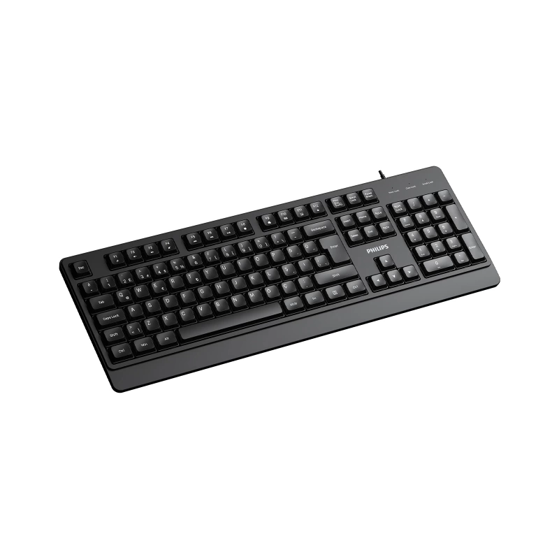 PHILIPS KABLOLU KLAVYE SPK6247B SİYAH