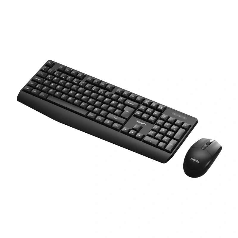 PHILIPS KABLOSUZ  KLAVYE&MOUSE SET SPT6337 SİYAH