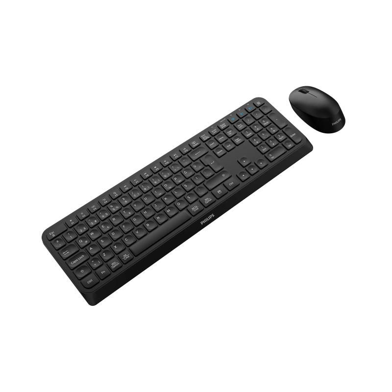 PHILIPS KABLOSUZ  KLAVYE&MOUSE SET SPT6407 SİYAH
