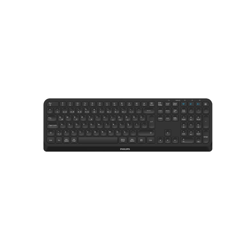 PHILIPS KABLOSUZ  KLAVYE&MOUSE SET SPT6407 SİYAH