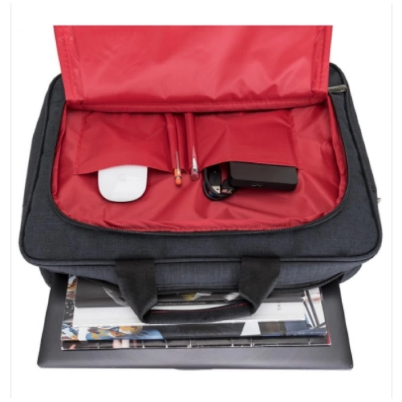 PLM SANTORİ NOTEBOOK ÇANTASI SİYAH 15.6