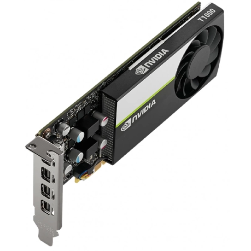 PNY NVIDIA T1000 (Quadro) 4GB GDDR6 mDP 128Bit (VCNT1000-SB) (Aksesuarsız)
