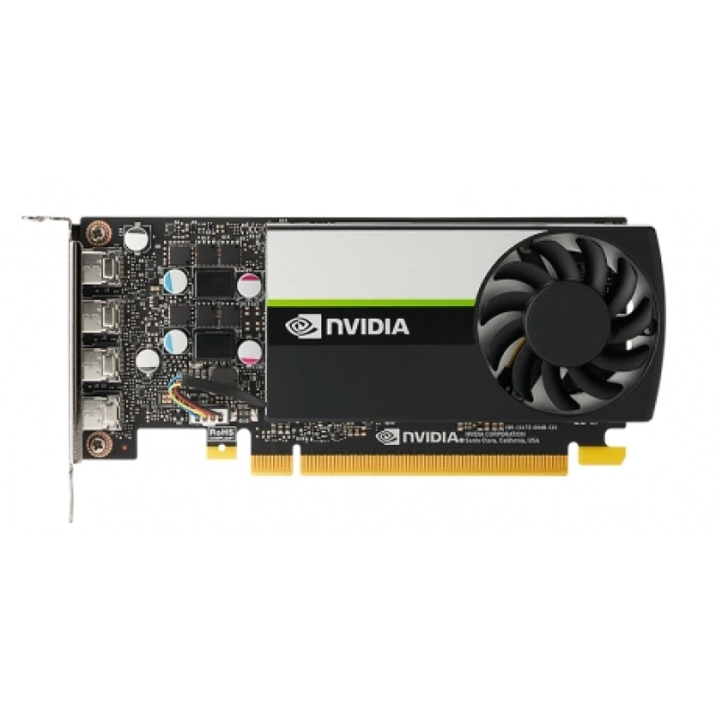 PNY NVIDIA T1000 (Quadro) 4GB GDDR6 mDP 128Bit (VCNT1000-SB) (Aksesuarsız)