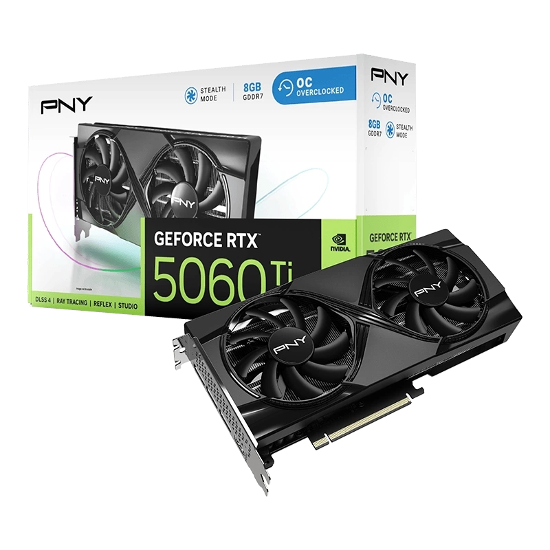 PNY RTX5060 Ti 8GB GDDR7 128bit (VCG5060T8DFXPB1-O)