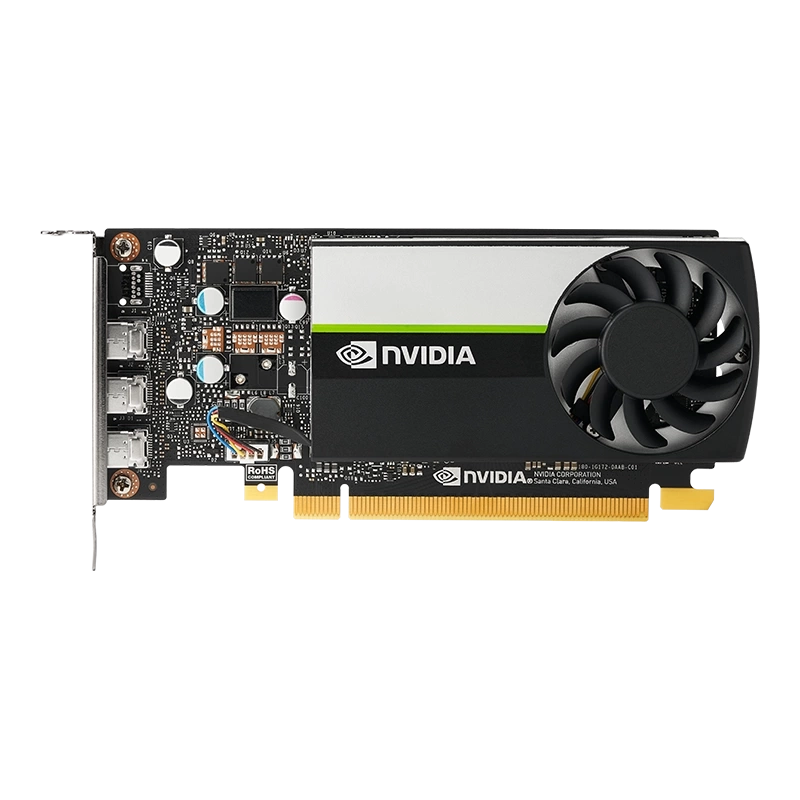 PNY VCNT400 4GB DDR6 64Bit 3 xDISPLAY ÇIKIŞLI PASİF SOĞUTUCULU YAPAY ZEKA AI EKRAN KARTI  (VCNT400-4GB-SB)