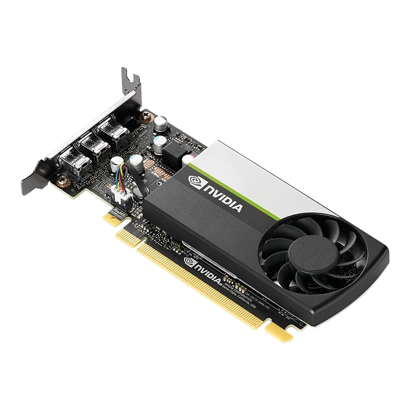 PNY VCNT400 4GB DDR6 64Bit 3 xDISPLAY ÇIKIŞLI PASİF SOĞUTUCULU YAPAY ZEKA AI EKRAN KARTI  (VCNT400-4GB-SB)