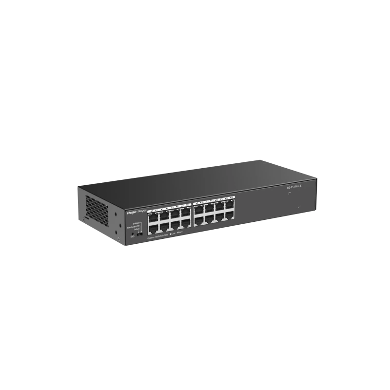 RUİJİE-REYEE RG-ES116G-L 16xGE YÖNETİLEMEZ NETWORK SWİTCH