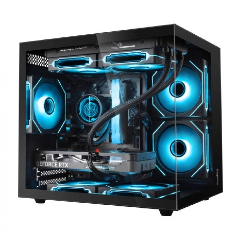 SEGOTEP Brave W1 Siyah 650W 80+ Midi Tower Kasa (Rainbow Fan)
