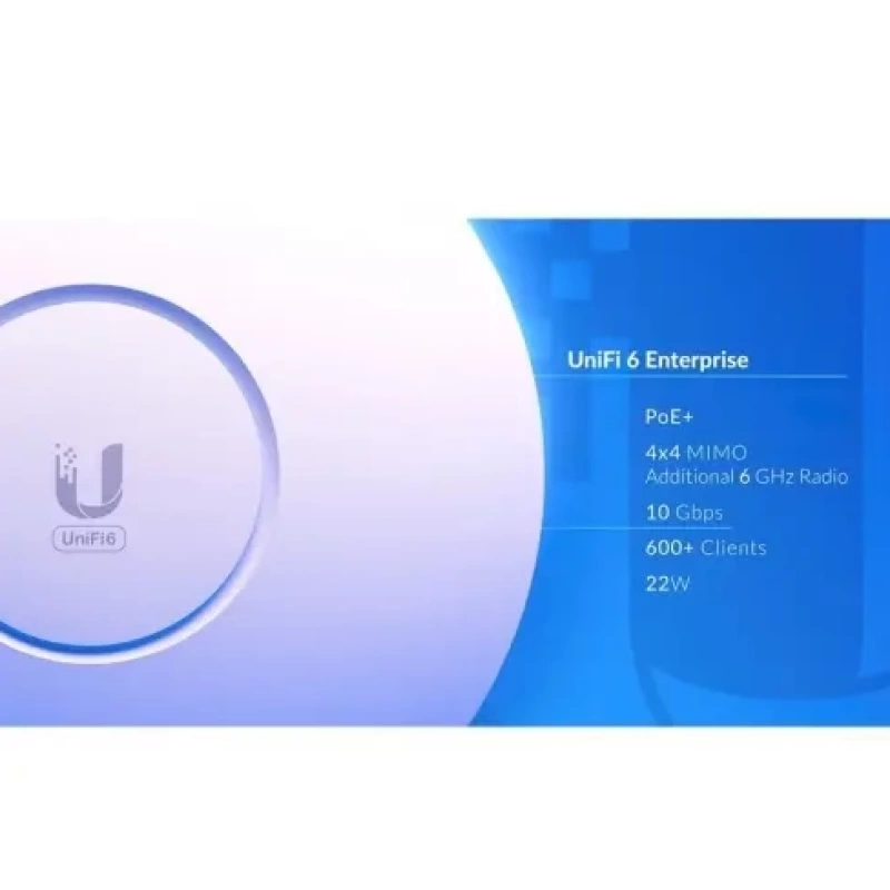 UBNT U6-ENTERPRISE WIFI6 MU-MIMO (U6-ENTERPRISE)