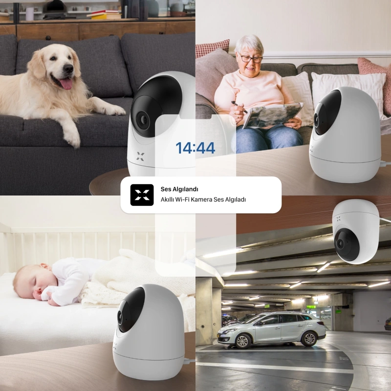 XENON X7205 FHD GECE GORUS WI-FI GUVENLIK KAMERASI