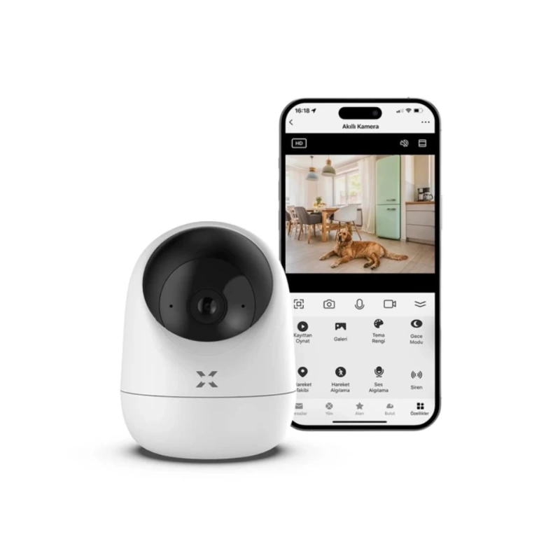 XENON X7205 FHD GECE GORUSLU GUVENLIK KAMERASI