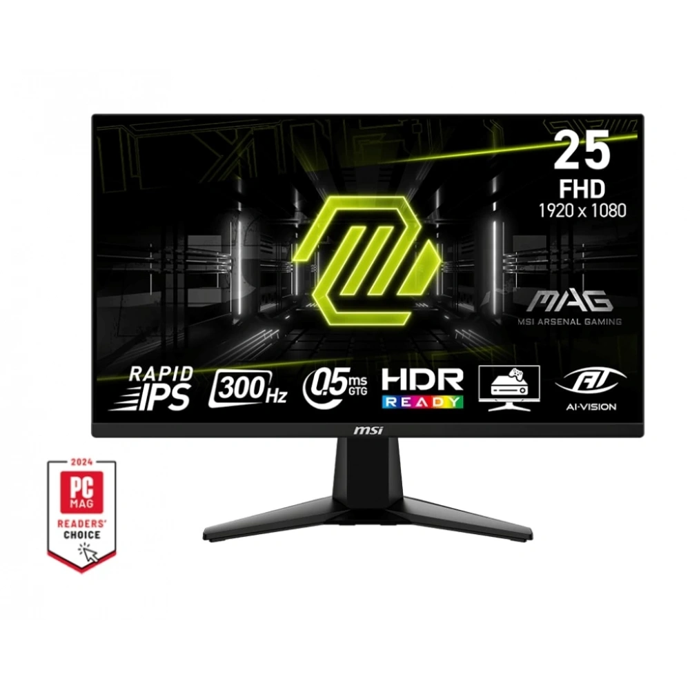 24.5 MSI MAG 255XF IPS 0.5MS 300HZ FHD GAMING