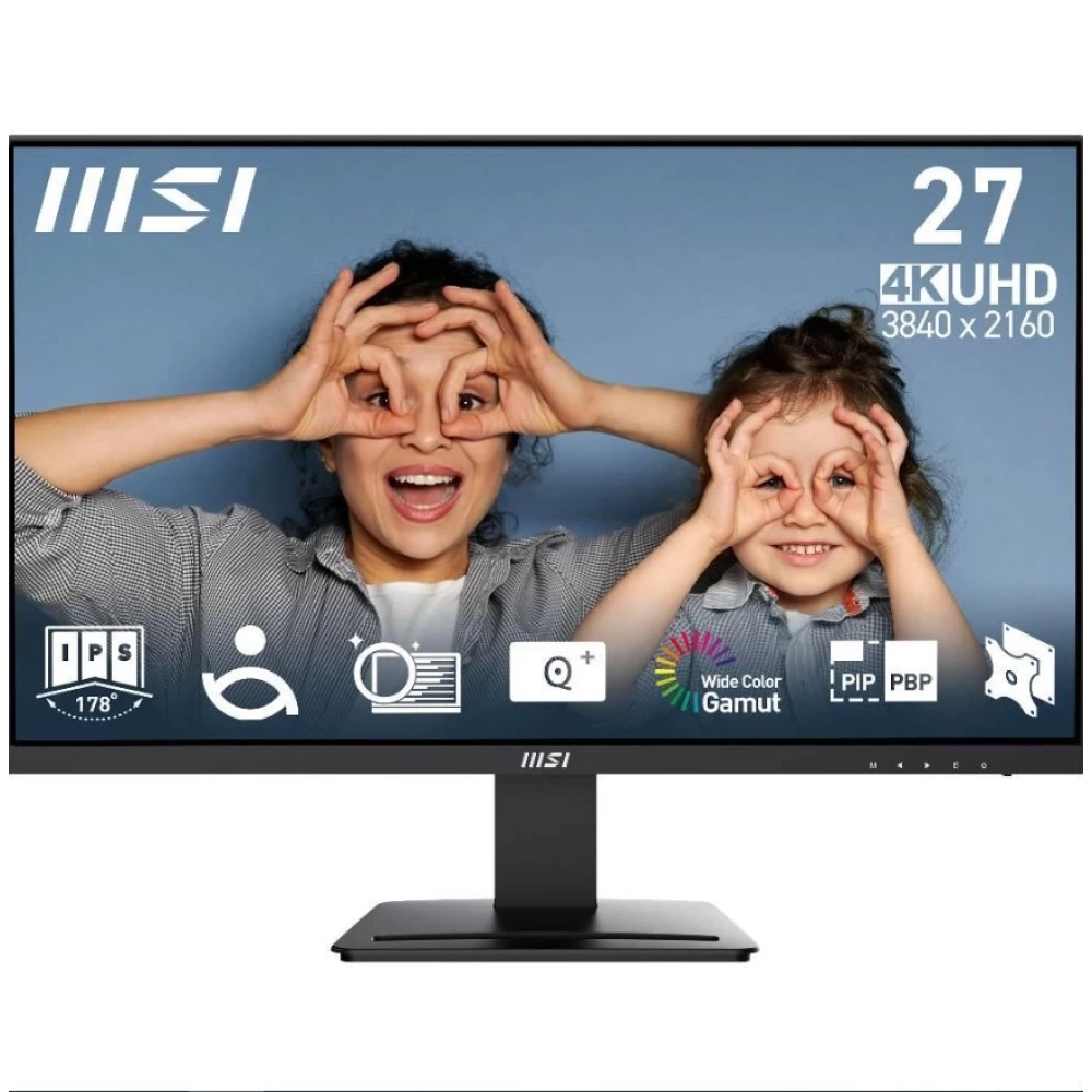 27 MSI PRO MP273U UHD FLAT IPS 4MS 60HZ ANTI-GLARE HDR