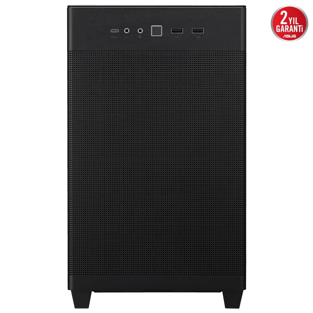 ASUS PRIME AP201 MICRO ATX TEMPERLİ CAM ALET GEREKTİRMEYEN YAN PANELLER VE TOZ FİLTRELİ IZGARAYA SAHİP,360 MM SOĞUTUCU 338 MM UZUNLUĞA KADAR EKRAN KARTI VE STANDART ATX PSU DESTEKL...