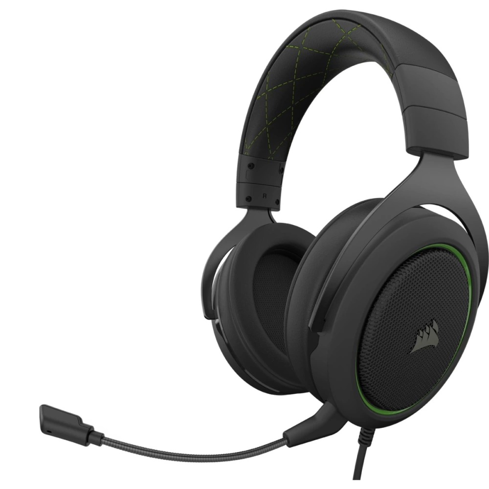 CORSAIR CA-9011216-EU HS50 PRO STEREO OYUNCU KULAKLIGI YESIL (PC PS4 XBOX ONE NINTENDO SWITCH UYUMLU)