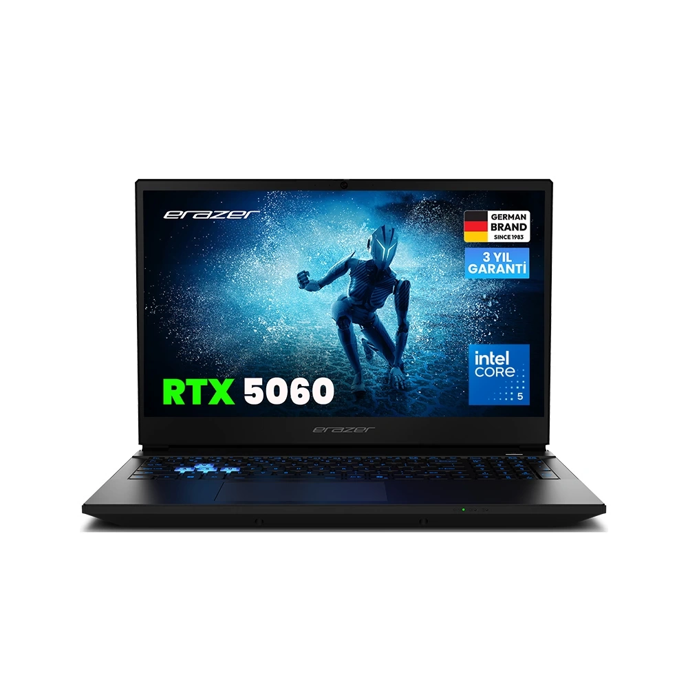 Erazer Deputy 15 P1 MD62764 Intel Core 5 210H 16GB Ram 1tb SSD RTX5060 15.6 144Hz Fhd IPS Freedos Taşınabilir Bilgisayar