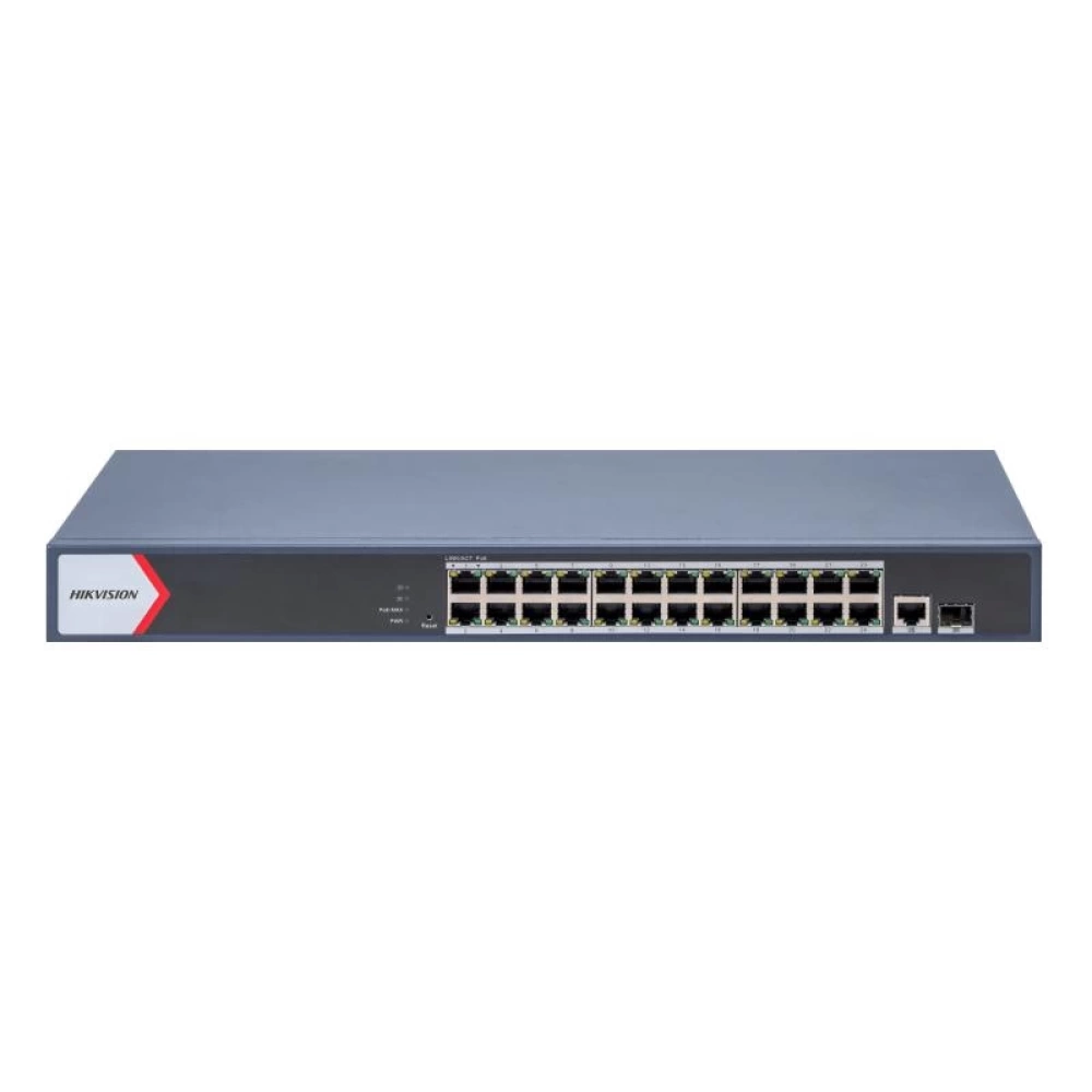 HIKVISION DS-3E1526P-EI/M 24XGE+1XGE+1GE/SFP 230W GIGABİT POE SWİTCH