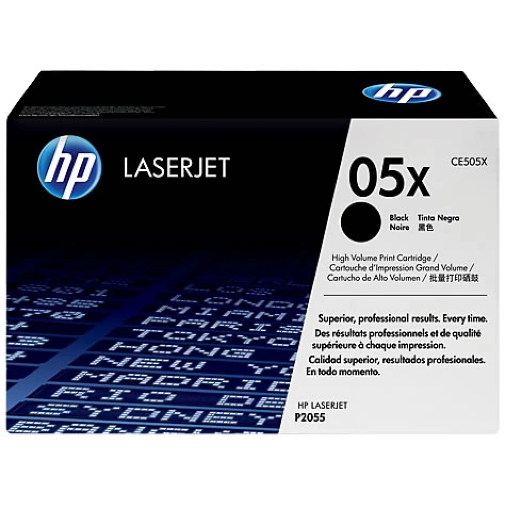HP CE505X (05X) SIYAH YUKSEK KAPASITELI TONER 6.500 SAYFA