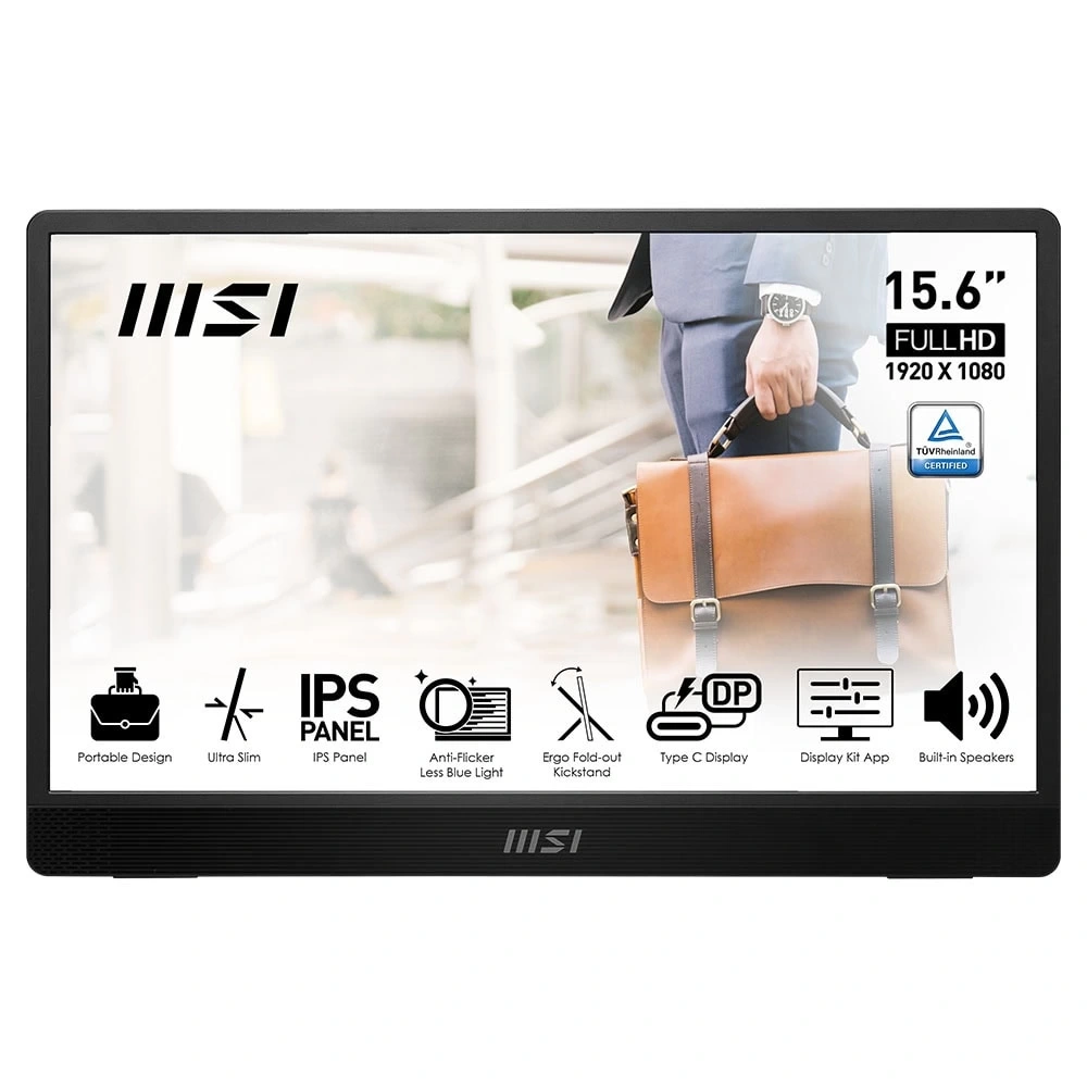 MSI 15.6 PRO MP161 E2U 1920X1080 (FHD) 16:9 FLAT