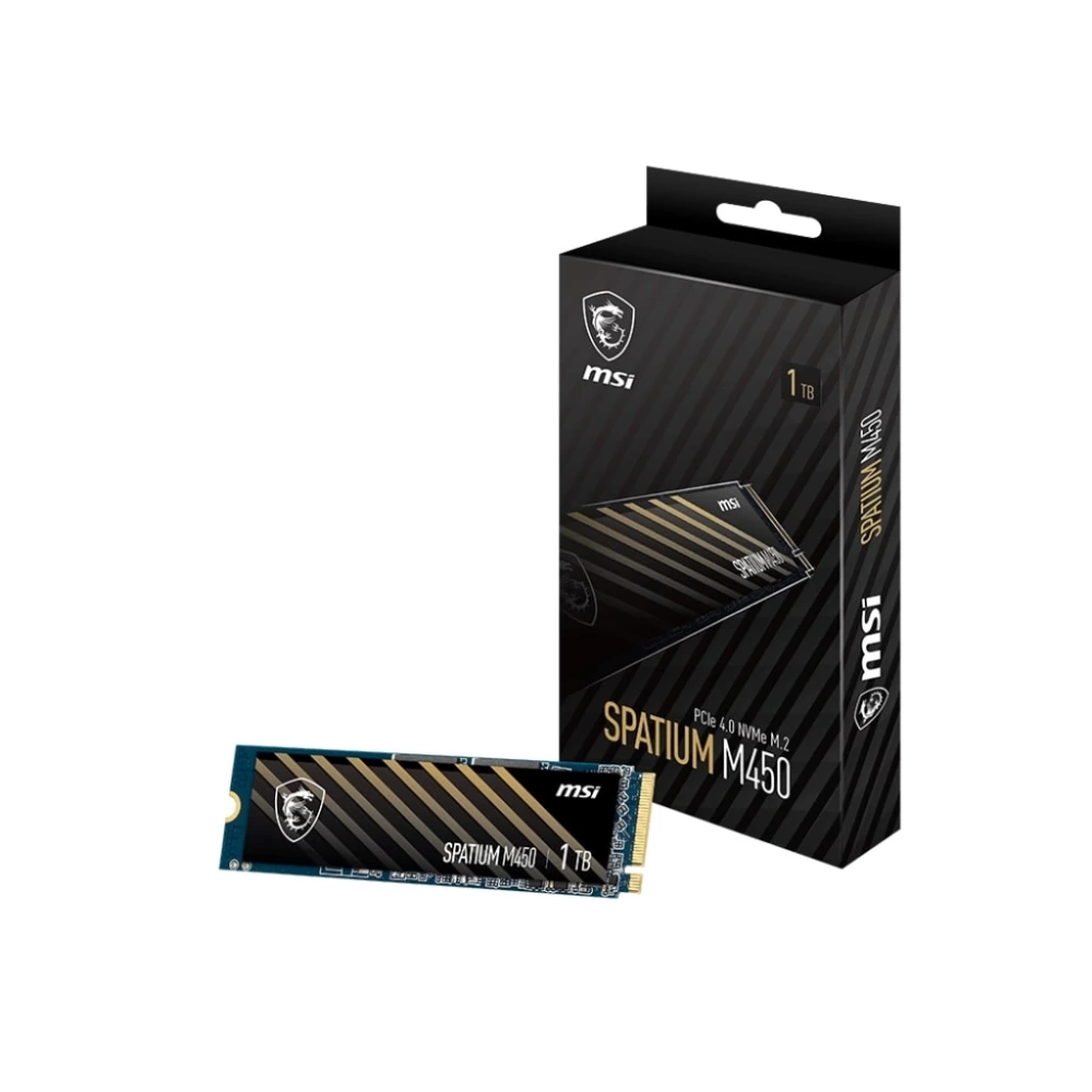 MSI SPATIUM M450 NVME M.2 500GB SSD V1