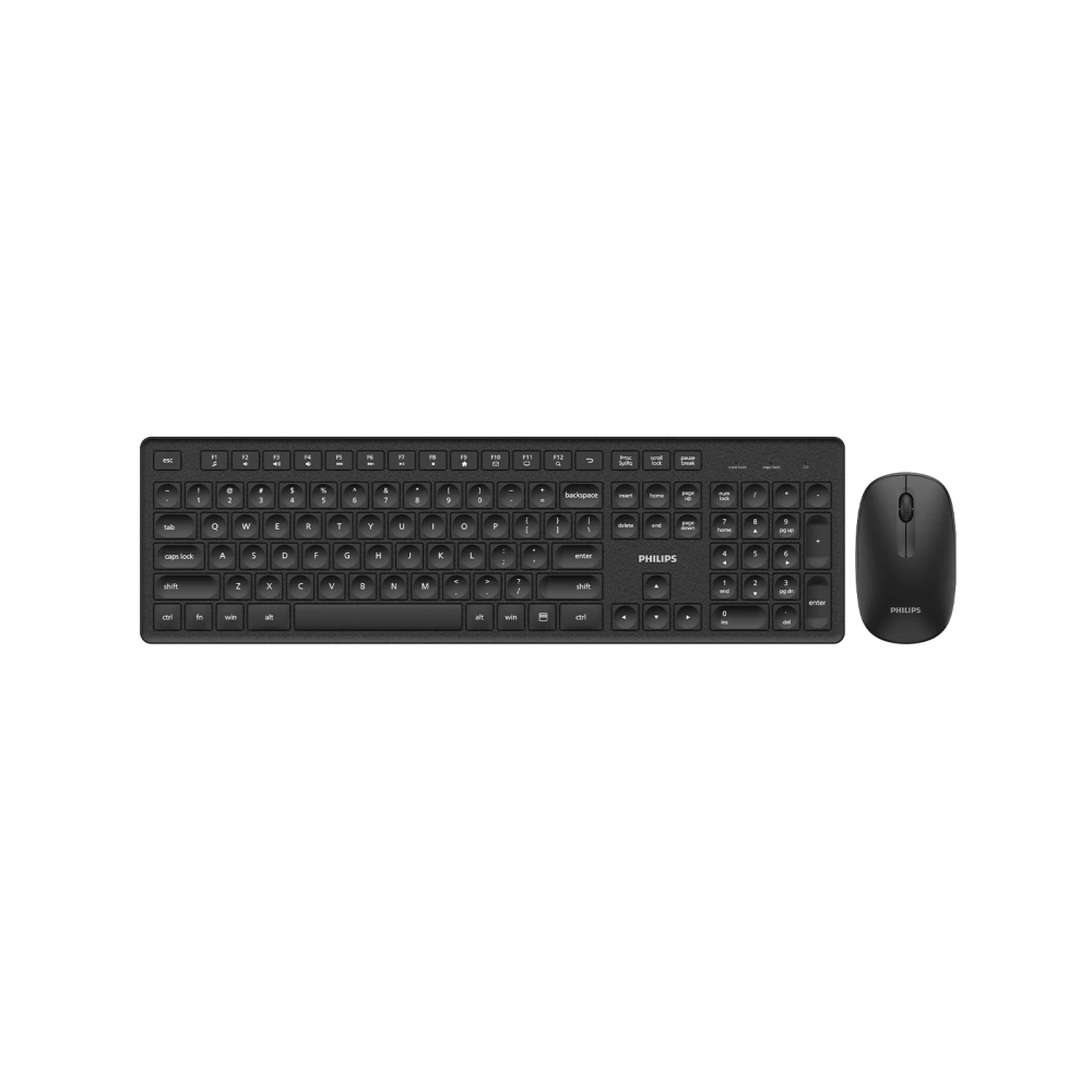 PHILIPS KABLOSUZ KLAVYE&MOUSE SET SPT6318B SİYAH