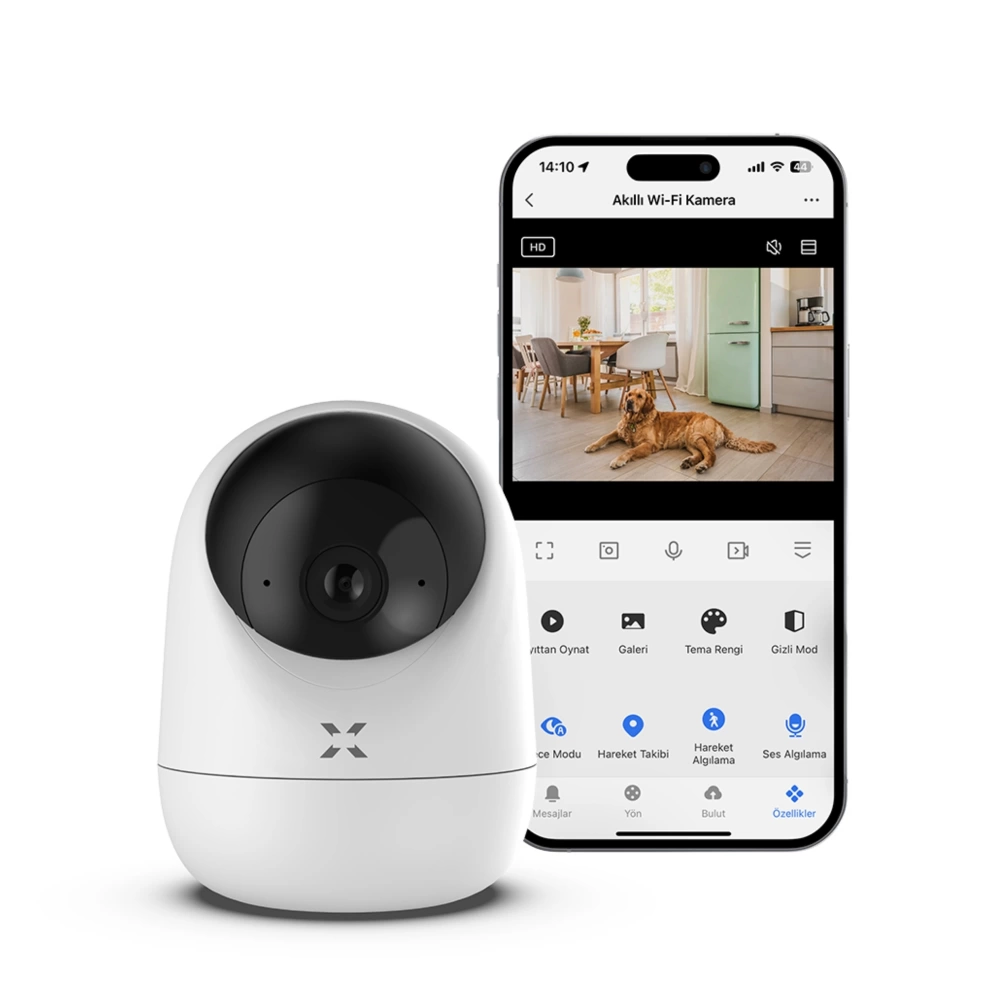 XENON X7205 FHD GECE GORUS WI-FI GUVENLIK KAMERASI