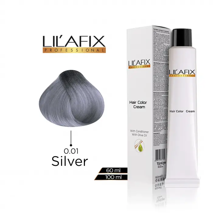 0.01 Silver Tüp Saç Boyası 100 ml