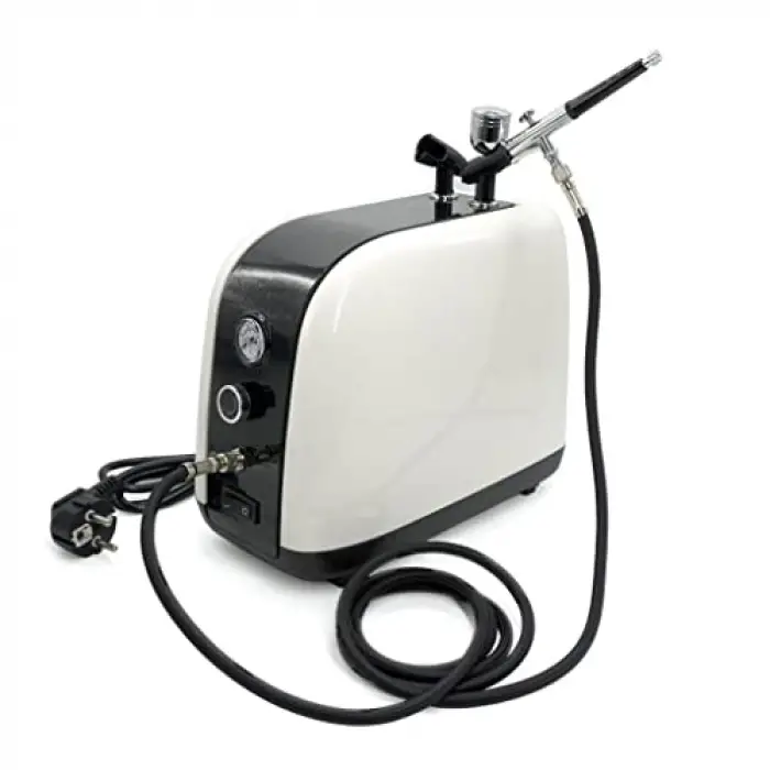 0067 Profesyonel Airbrush Kompresör Mini Boya Tabancası Seti