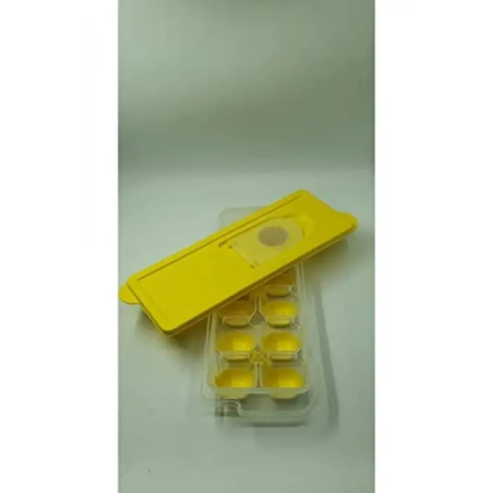 01 Bas Parmak Silikon Buz Kalıbı, 12 Bölmeli, 2 Adet