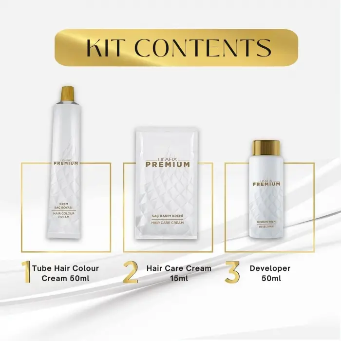 0.1 Platin Sarısı Yarı Kit Set Saç Boyası