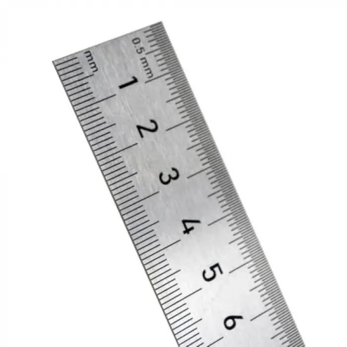 0199 Çift Taraflı Çelik Cetvel, 300 mm