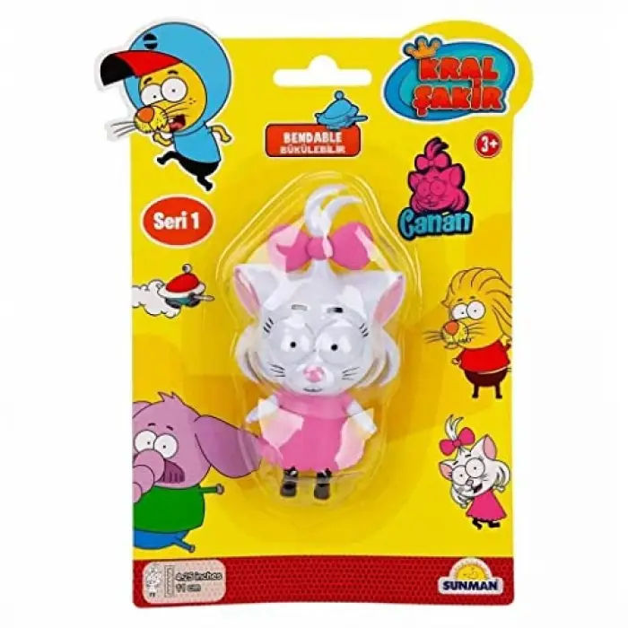02971 Kral Şakir Bendable Bükülebilir Canan Figürü 11 cm